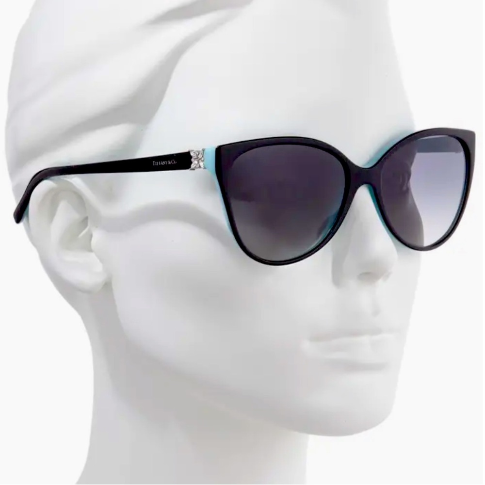 Tiffany & Co. 58mm Polarized Cat Eye Sunglasses - Gently Used